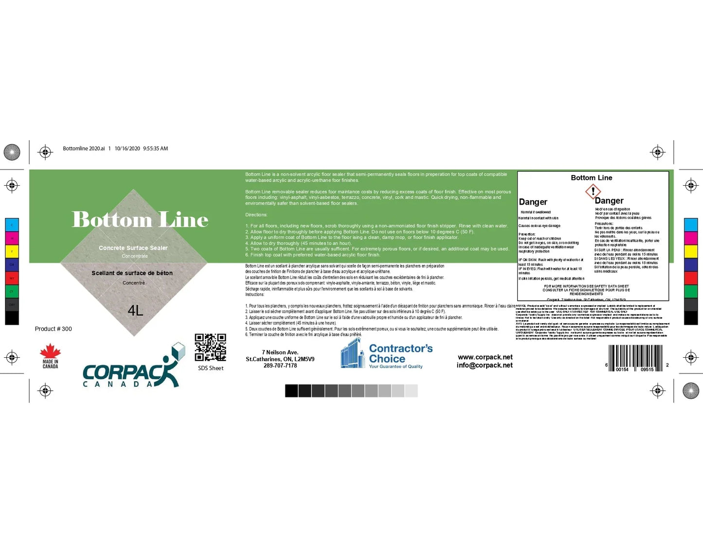 BOTTOM LINE - 4L Corporate Facility Supply