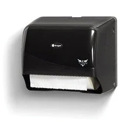 Titan Bold Easy Flow Roll Towel Dispenser Black Corporate Facility Supply