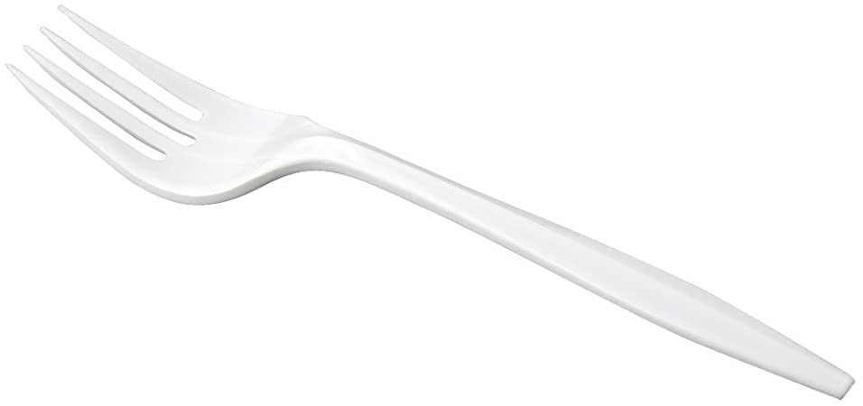 FORK POLYPRO, WHITE (1000/CS)