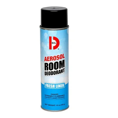 BIG D FRESH LINEN AEROSOL - 15OZ Corporate Facility Supply