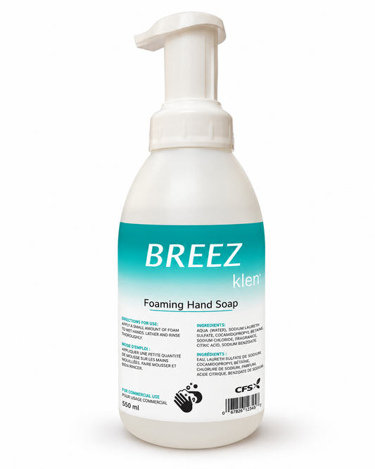 KLEN BREEZ JABÓN EN ESPUMA - 550 ml