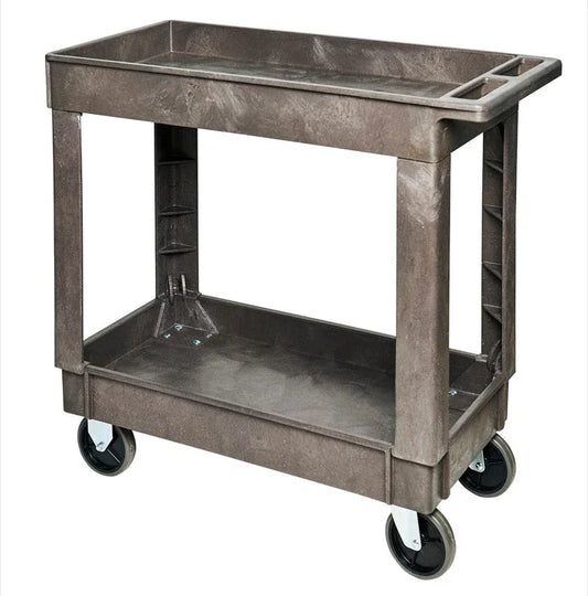 SMALL INDUSTRIAL UTILITY CART 17.3' x 34.25" x 32.6" Corporate Facility Supply