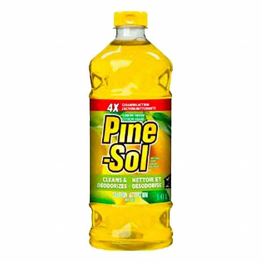 PINE-SOL LEMON ALL PURPOSE CLEANER - 1.41L Corporate Facility Supply