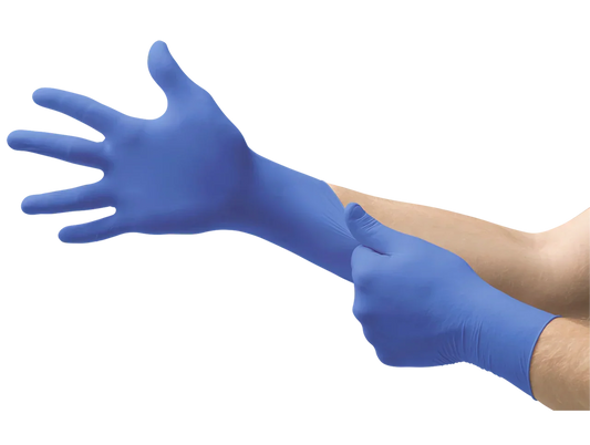 NITRILE COBALT BLUE CT GLOVES, X-LARGE, 3 MIL (300/BX) Corporate Facility Supply