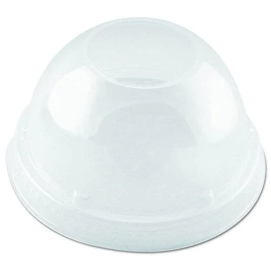 DOME LID WITH HOLE DLR662 1000/cs 056651 Corporate Facility Supply