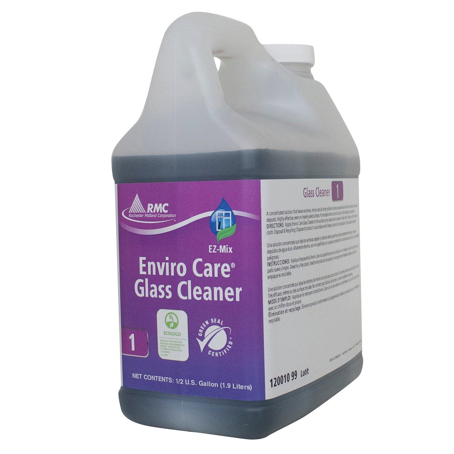 EZMIX GLASS CLEANER - 1.89L