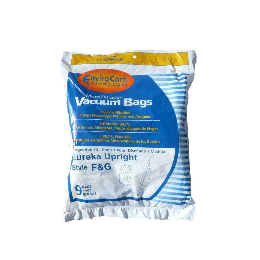 EUREKA AM F&G VAC BAGS (3/pkg) series 200/600/1400/1900-2300/4000/5000 #BA10/13