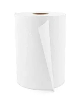 350' WHITE ROLL TOWEL (12/CS) Corporate Facility Supply