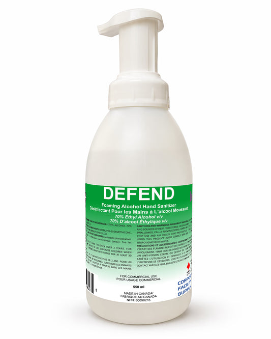 KLEN DEFEND MOUSSE DÉSINFECTANTE POUR LES MAINS - 500 mL