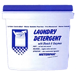METERPAK H.E. PREMIUM LAUNDRY DETERGENT, PAIL - 3/4OZ X 360