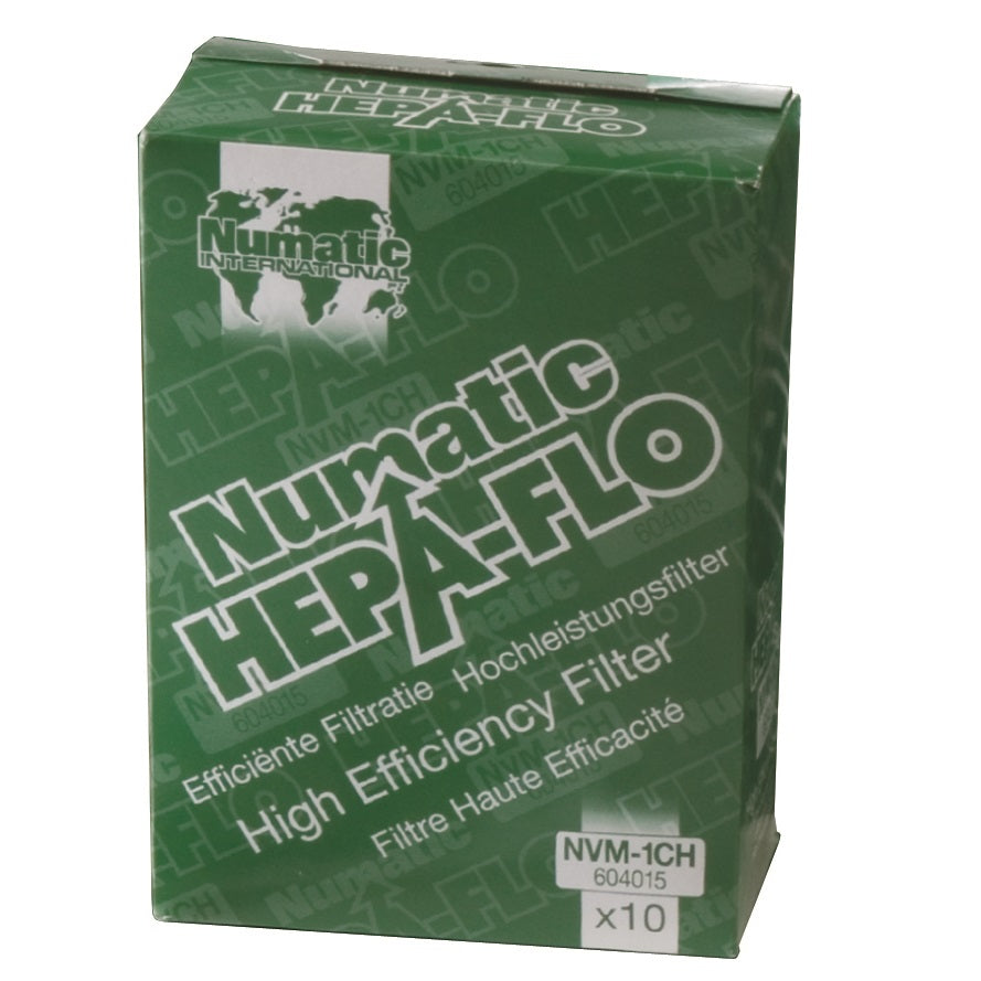 NACECARE HENRY HEPA FLO BAGS, RBV 130 / 180 / 200 MODELS (10/PKG)
