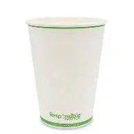 20OZ HOT CUP, COMPOSTABLE, PLA-LINED, 600/CS (EG-P-PL-K20-W40) Corporate Facility Supply
