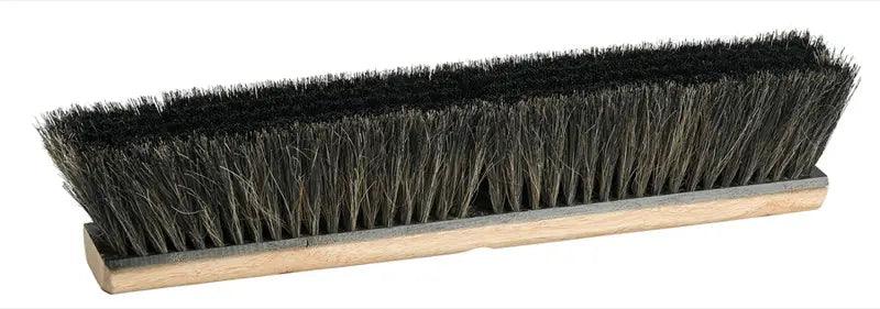 18" HORSEHAIR/BASSINE BROOM HEAD Corporate Facility Supply