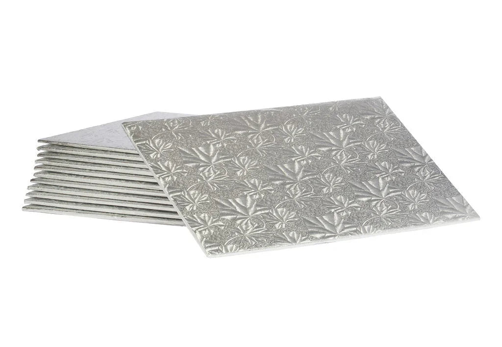 CAKE BOARD FULL SLAB X 1/4, SILVER (12/CS) Corporate Facility Supply