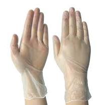 POWDER FREE VINYL GLOVES - Small