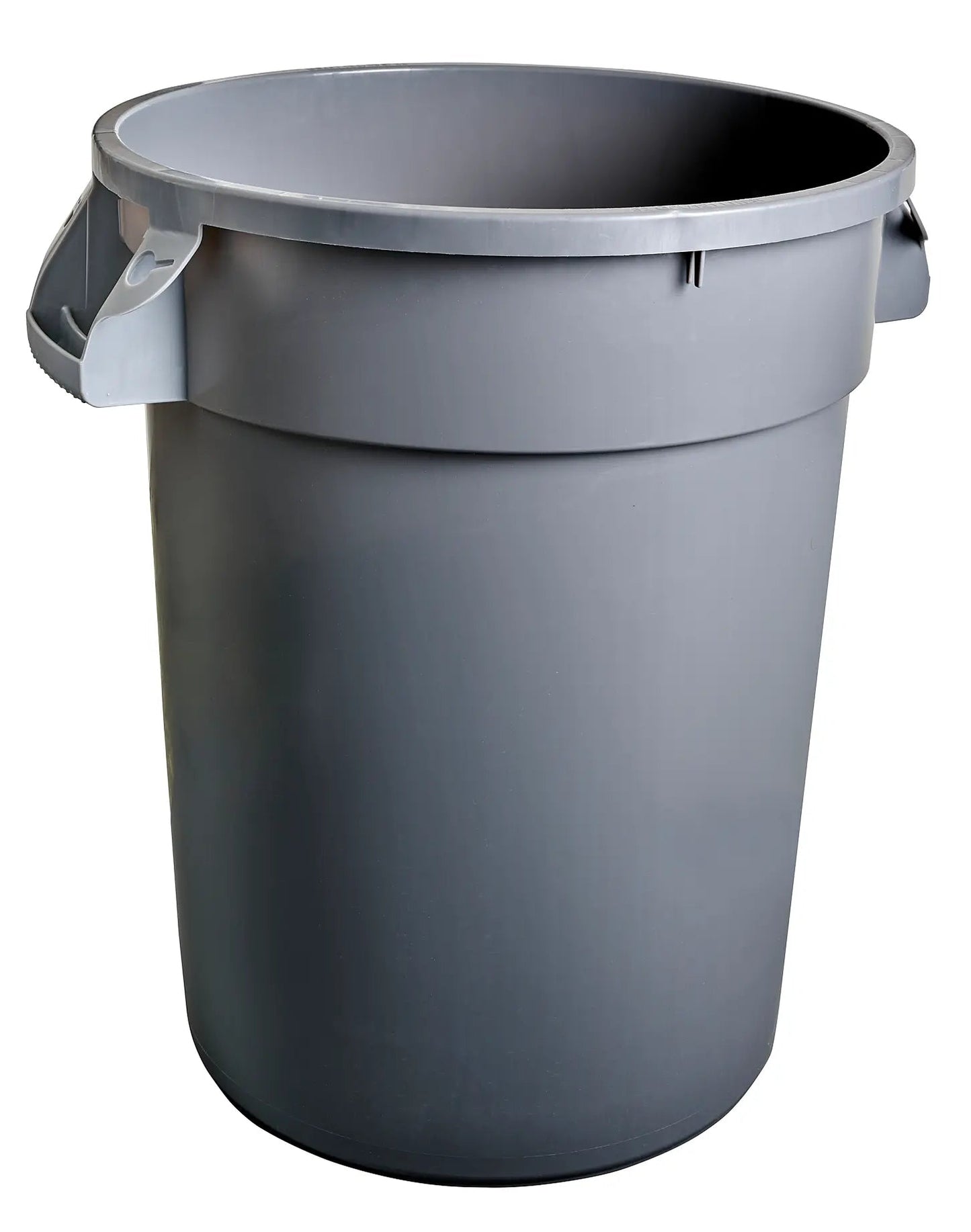32 GALLON - HEAVY DUTY GARBAGE CONTAINER, GREY Corporate Facility Supply