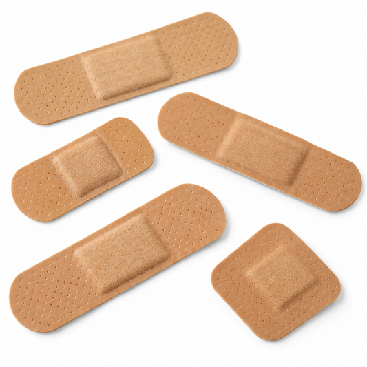 1" X 3" METAL DETECTABLE BANDAGES - BLUE