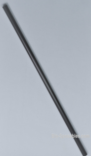 6" PAPER STRAW, BLACK (4500/CS)