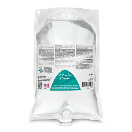 BETCO CLARIO CLEAR FRAGRANCE FREE FOAM SOAP - 6 X 1000ML