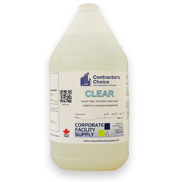 CLEAR HAND & BODY SOAP - 4L