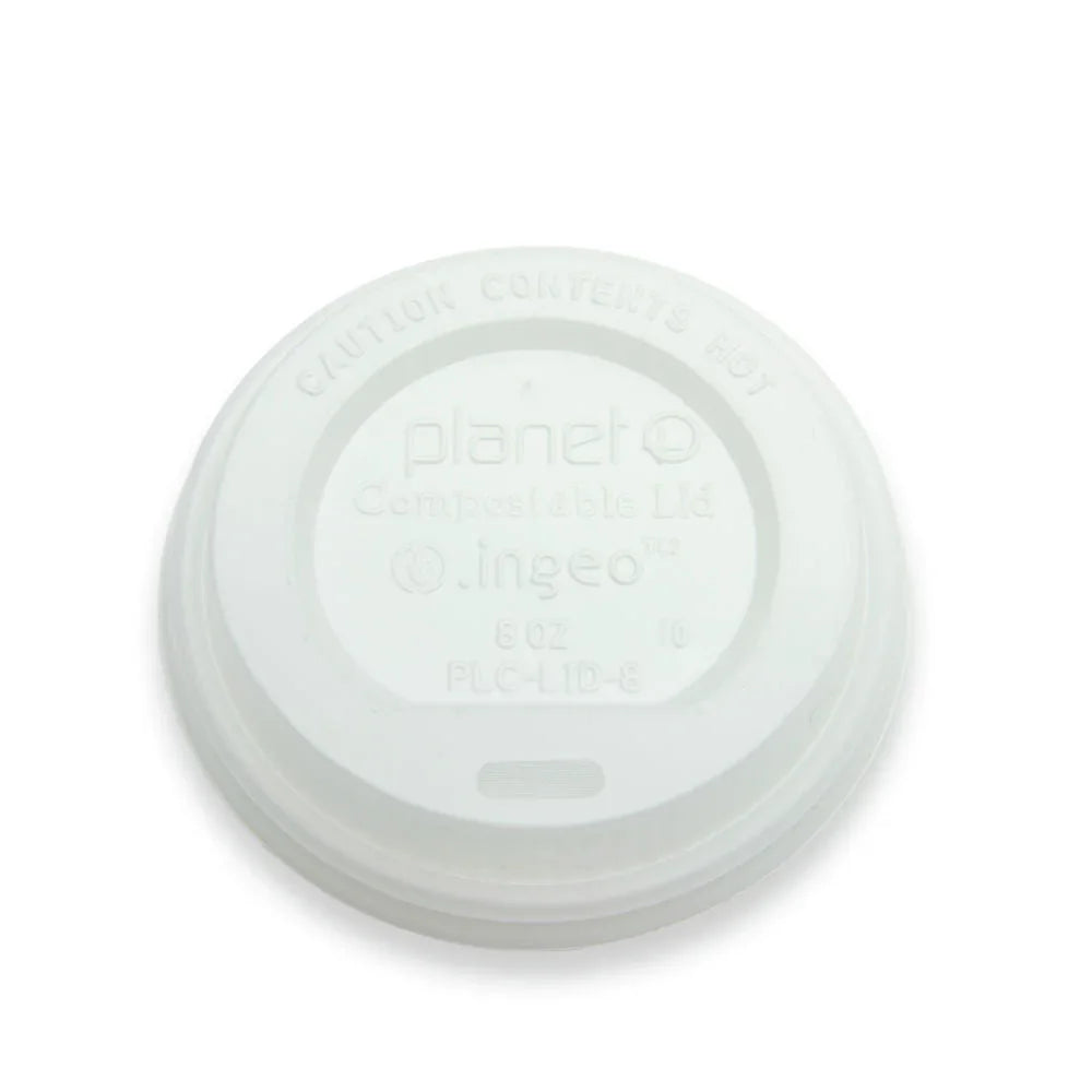 FIBRE DOME, SIP TOP LID, 10-20OZ PAPER CUP, COMPOSTABLE, 1000/CS (EG-PF-DLID-90) Corporate Facility Supply