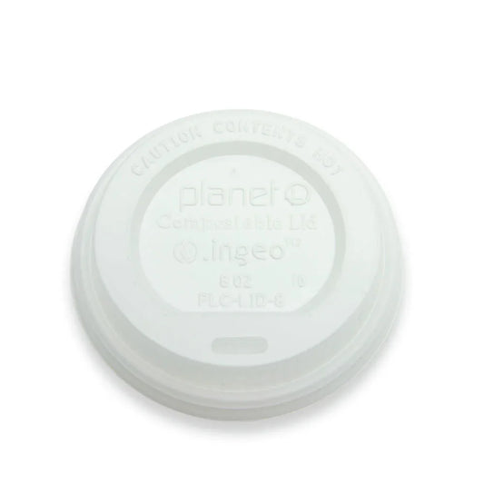 FIBRE DOME, SIP TOP LID, 10-20OZ PAPER CUP, COMPOSTABLE, 1000/CS (EG-PF-DLID-90) Corporate Facility Supply