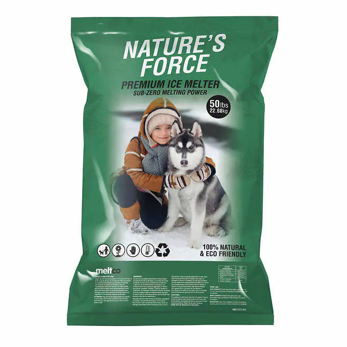 NATURES FORCE, ICE MELT - 50# BAG