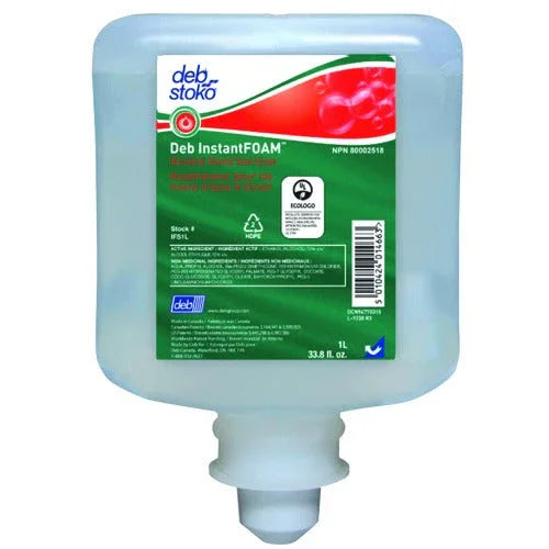 DEB INSTANT FOAM SANITIZER (6 X 1L) Corporate Facility Supply