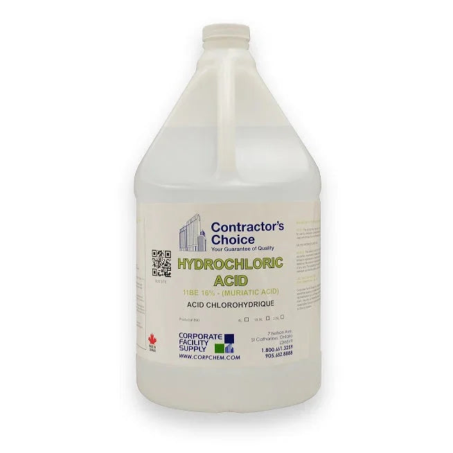 MURIATIC ACID - 4L Corporate Facility Supply