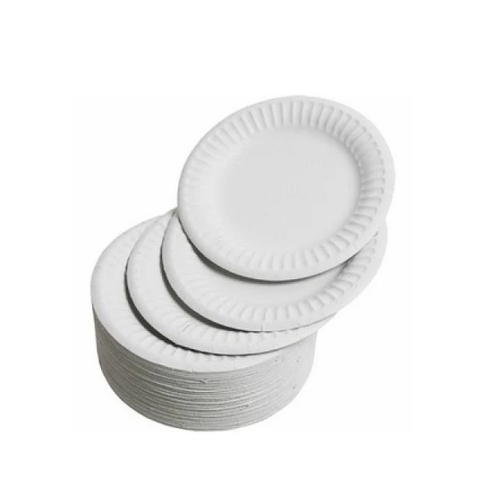 6" PAPER PLATE, UNCOATED (1000/CS)