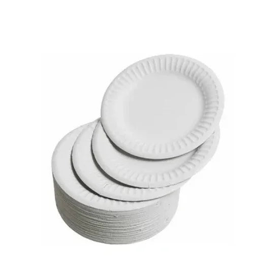 6" PAPER PLATE, UNCOATED (1000/CS) Corporate Facility Supply
