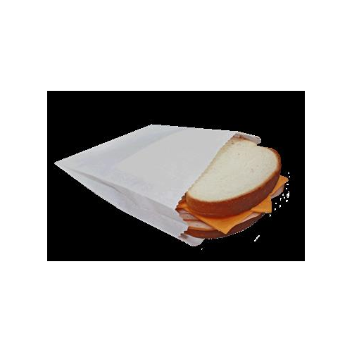 SANDWICH BAG, WHITE, LARGE, 6 X 2 X 9 (1000/CS)