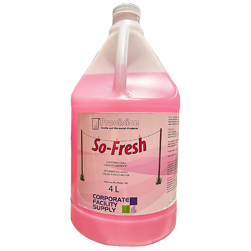 SO FRESH - HE LIQUID LAUNDRY DETERGENT 4L Corporate Facility Supply