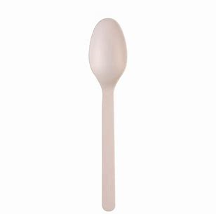 CUCHARA CPLA DE 6.5", COMPOSTABLE, MEDIANA, BLANCA, 1000/CAJA (EG-CPLA-BS6.5)