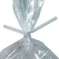 TWIST TIES 4 X 1/8 WHITE PAPER Qty2000 Corporate Facility Supply