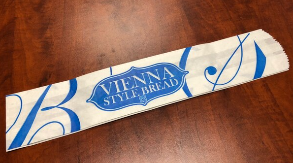 BREAD BAG, WHITE VIENNA, 4 X 2 X 19 (1000/CS)