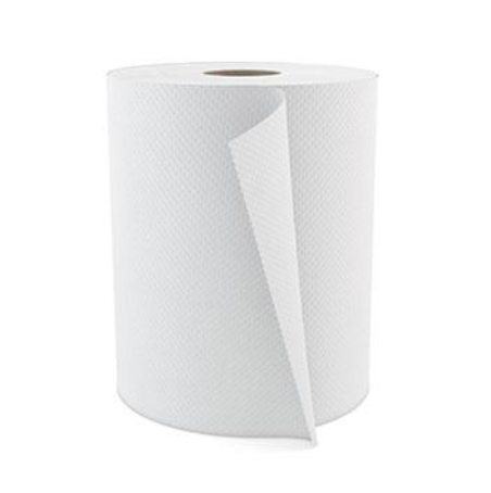 600' WHITE ROLL TOWEL (12/CS) Corporate Facility Supply