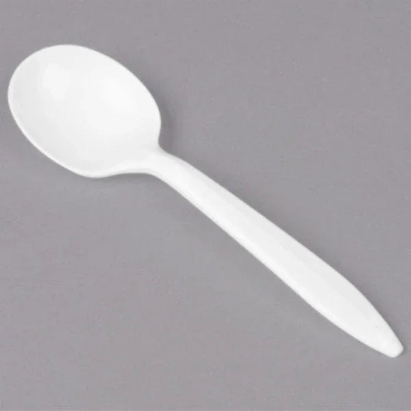 SOUP SPOON, POLYPRO, WHITE (1000/CS) Corporate Facility Supply