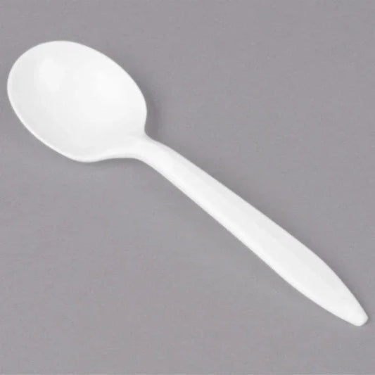 SOUP SPOON, POLYPRO, WHITE (1000/CS) Corporate Facility Supply