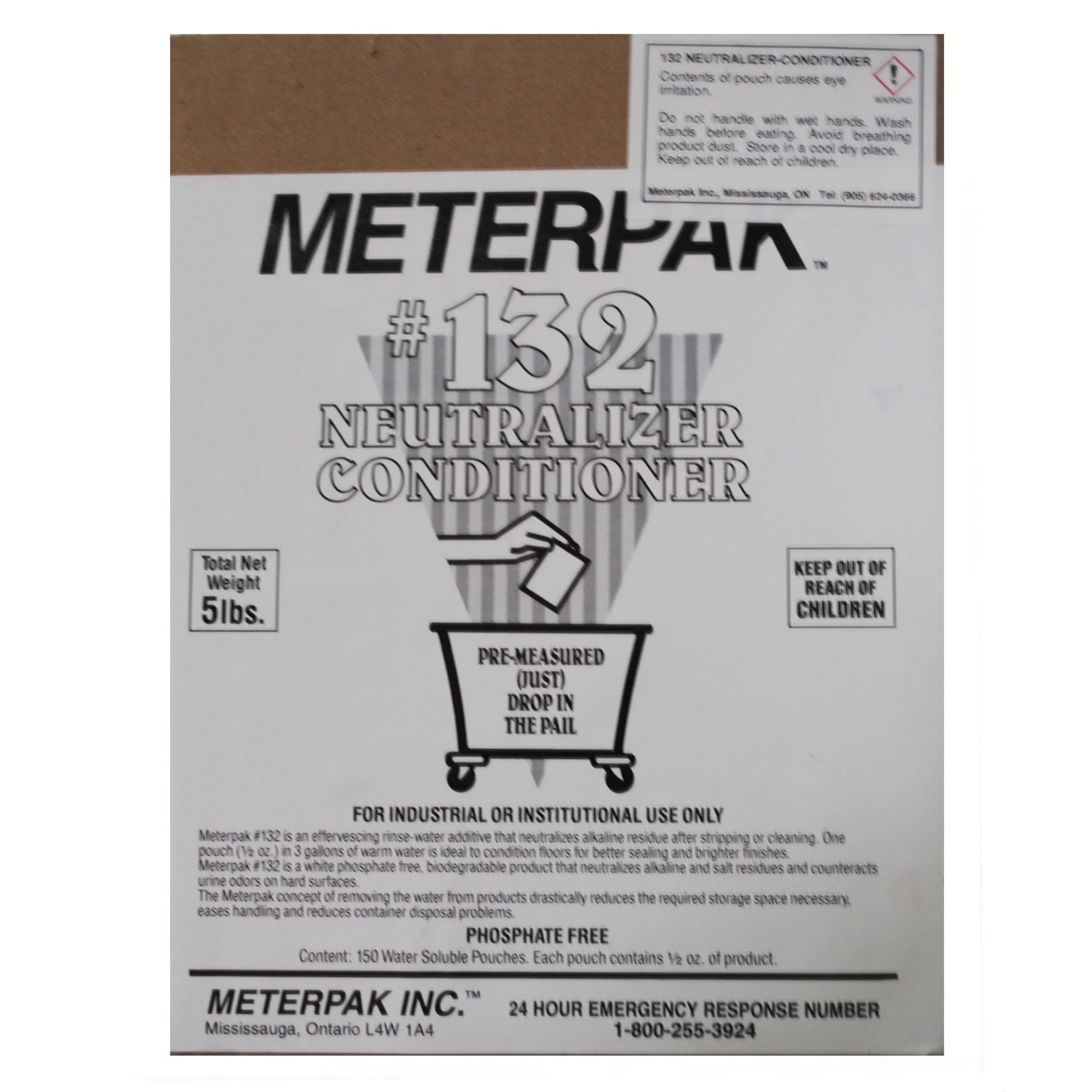 METERPAK NEUTRALIZER CONDITIONER Corporate Facility Supply
