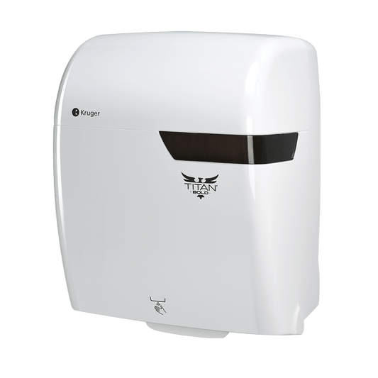 Titan Bold Electronic Towel Dispenser White