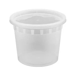 8OZ HEAVY DELI CONTAINER, COMBO (240/CS) Corporate Facility Supply
