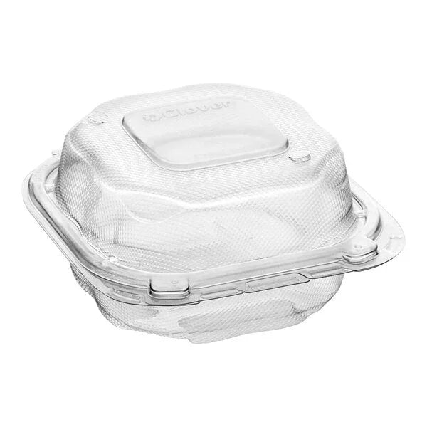 GENPAK PLASTIC TAKE OUT 6X6 SINGLE COMP KRAFT 300/cs Corporate Facility Supply
