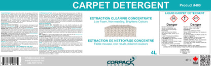 LIQUID CARPET DETERGENT - 4L