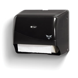 Titan Bold Easy Flow Roll Towel Dispenser Black