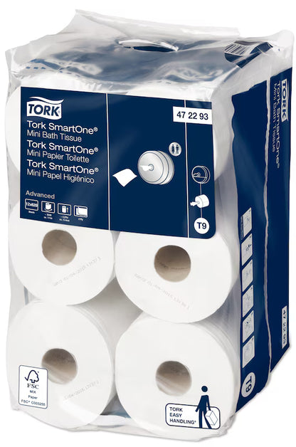 ROULEAU TORK SMARTONE MINI (12 X 620 FEUILLES)