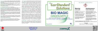 BIO MAGIC GREEN APPLE -  4L Corporate Facility Supply