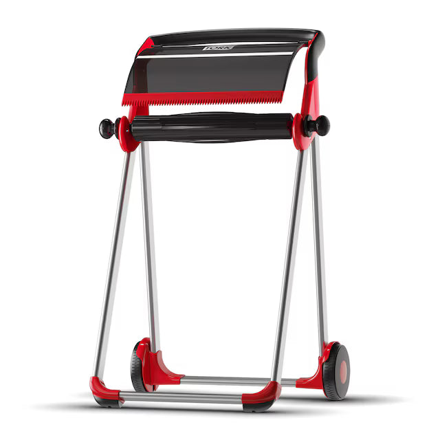 TORK FLOOR STAND DISPENSER - RED/BLACK