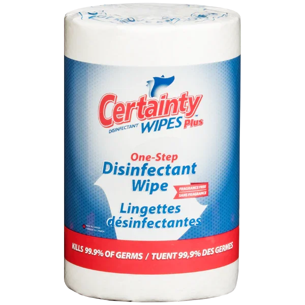 CERTAINTY PLUS DISINFECTANT WIPE, 2X400 - PRICE PER CASE Corporate Facility Supply