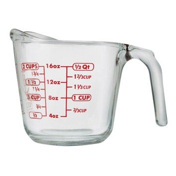 MEASURING CUP, 16OZ/2CUP